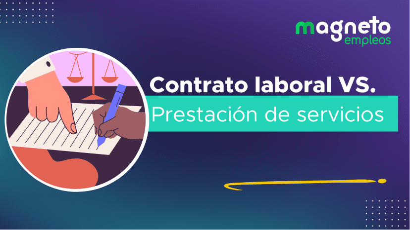 Diferencias entre contrato laboral y prestación de servicios
