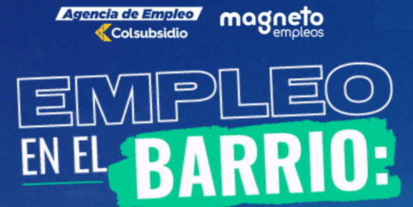 Programa Empleo en el barrio – Vacantes abiertas